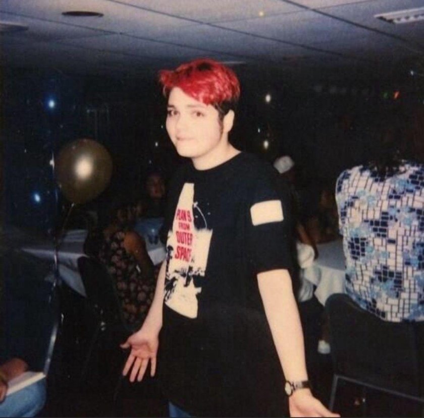 Джерард Уэй в школе