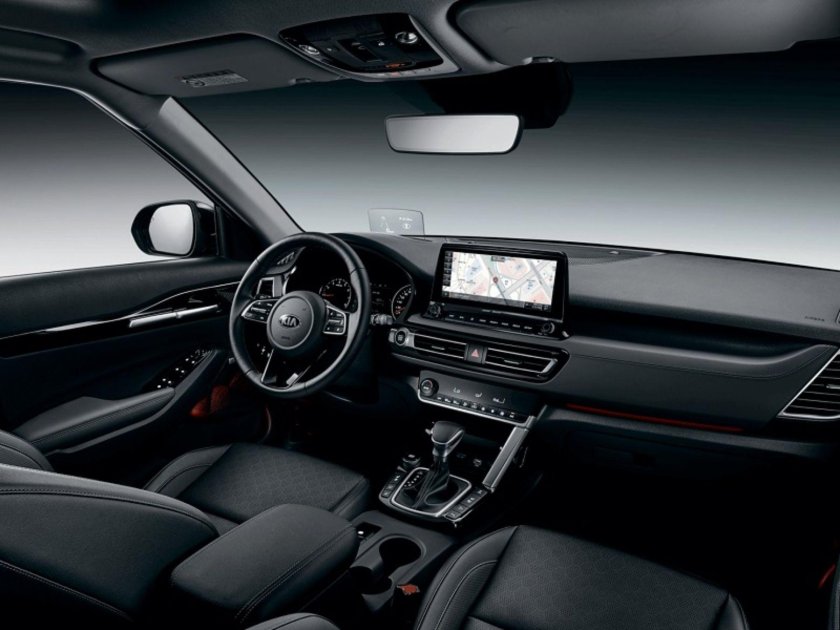 Kia Seltos 2022 интерьер