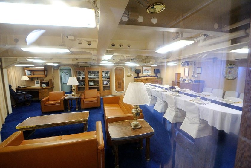 Внутри ледокола Таймыр