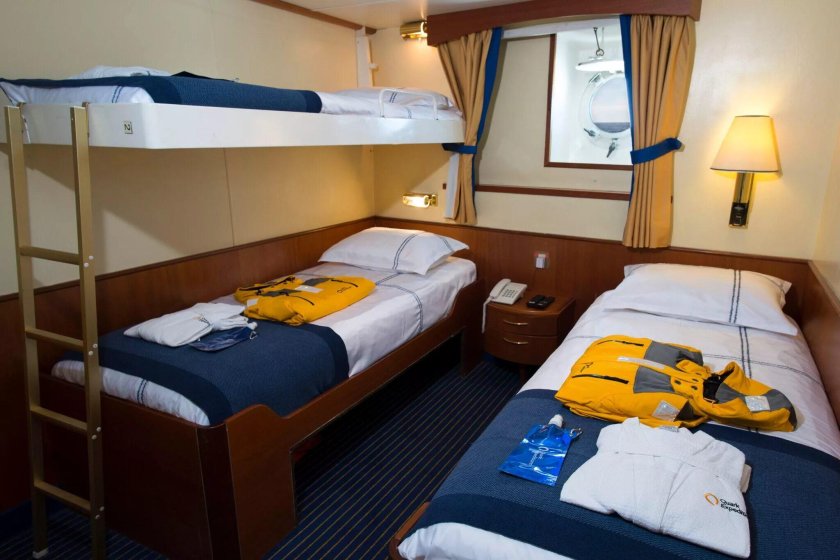 Каюты на ледоколе Вайгач