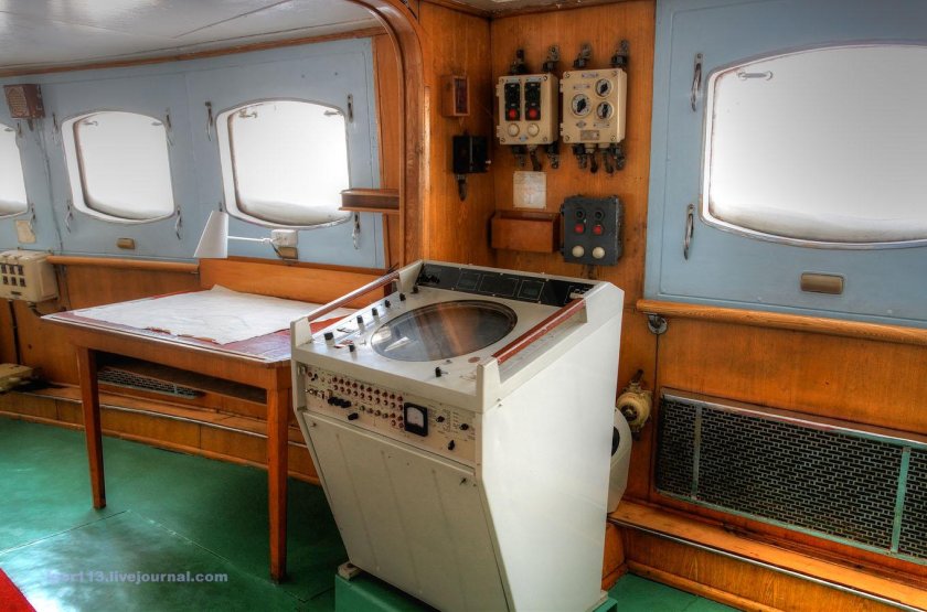 Рубка атомного ледокола Ленин