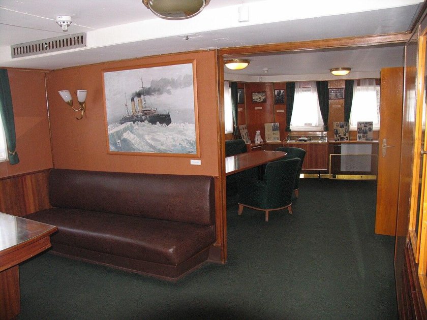 Ледокол Красин каюты