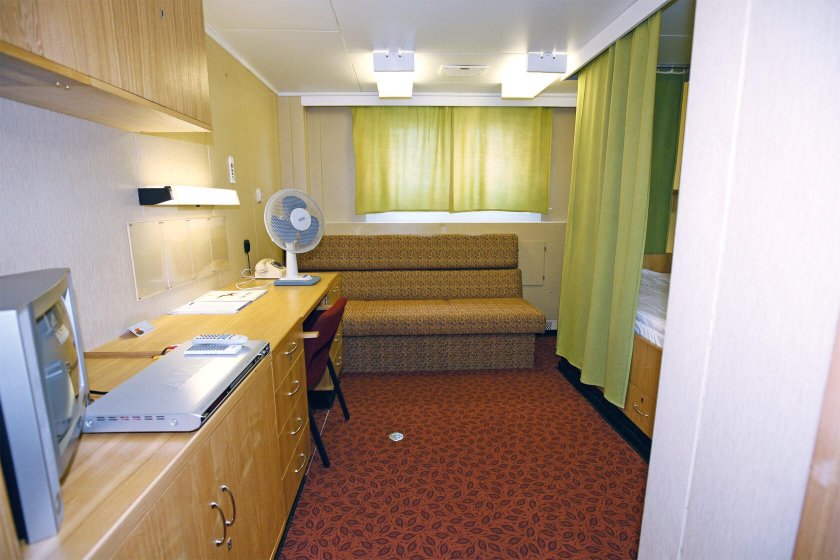 Судно ледокол «50 лет Победы» каюты