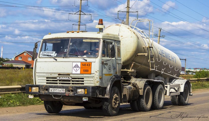 КАМАЗ 5410 цементовоз
