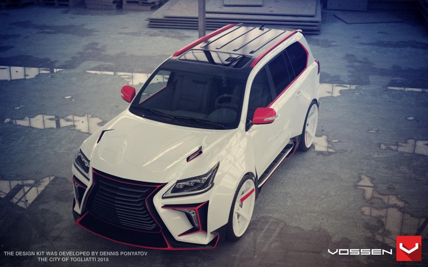 Lexus LX 570 тюнинг Verge
