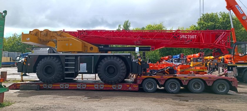 Короткобазные краны sany