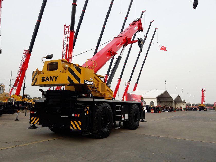 Кран sany src900c