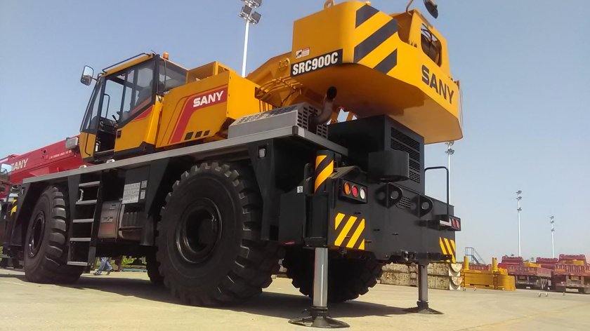 Кран sany src900c