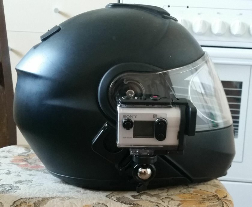 HDR as300 на шлем