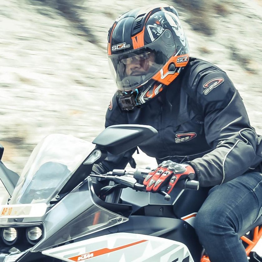 GOPRO Hero 6 на шлеме