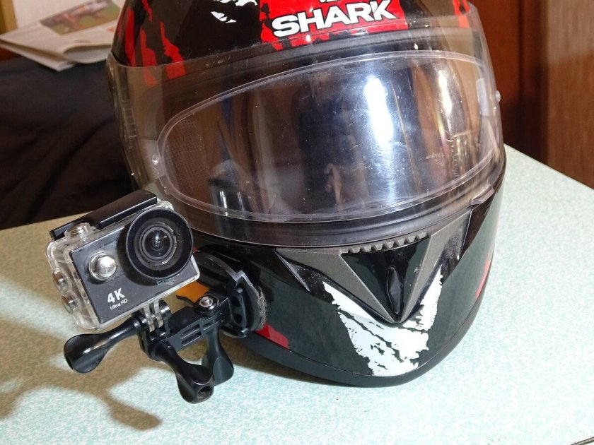 GOPRO на мотошлем