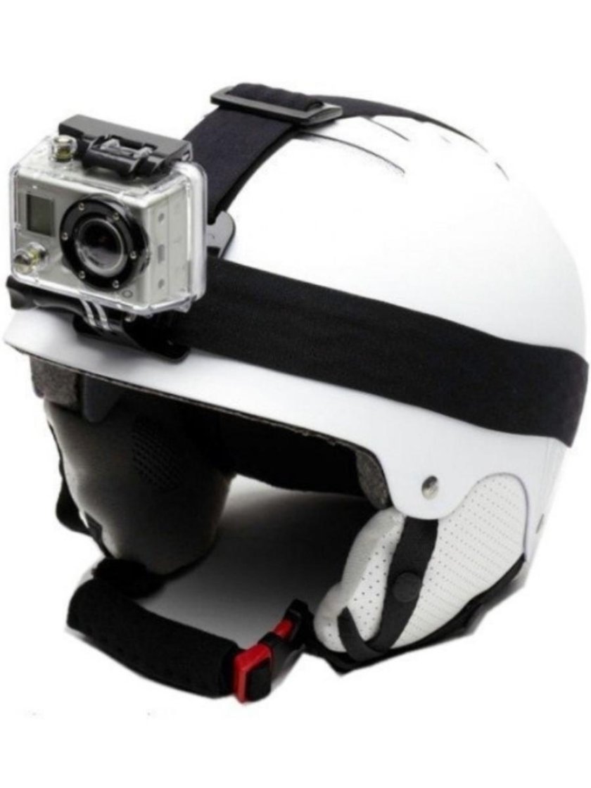 На шлеме Ricoh WG-m1