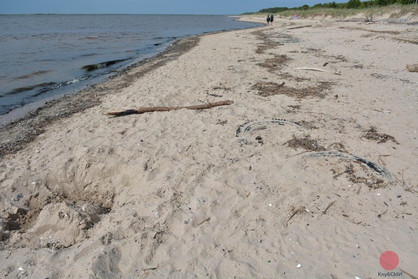 Пляж Ягры в Северодвинске