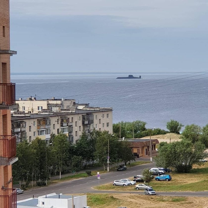 Северодвинск вид из окна