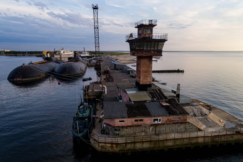 Подводная лодка акула Северодвинск