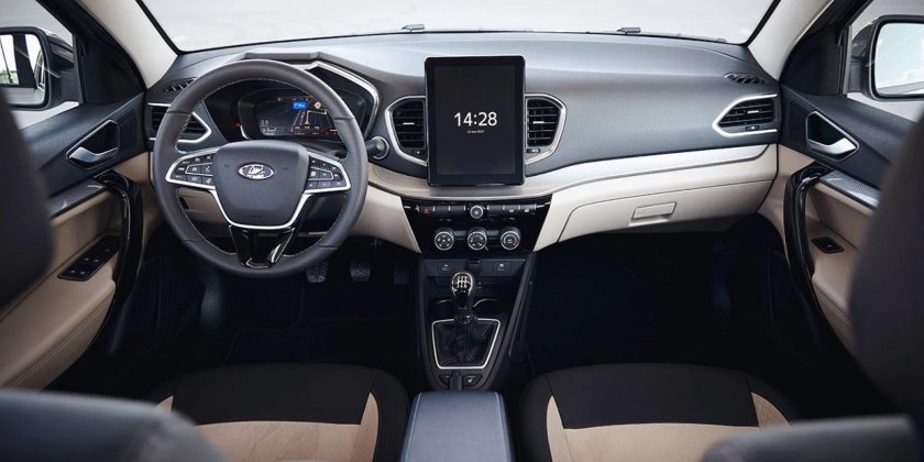 Лада Веста ng салон