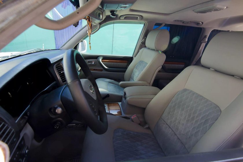 Lexus lx470 2 салон