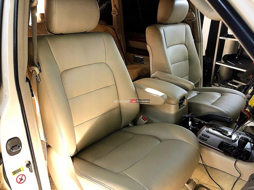 Lexus lx470 перетяжка салона