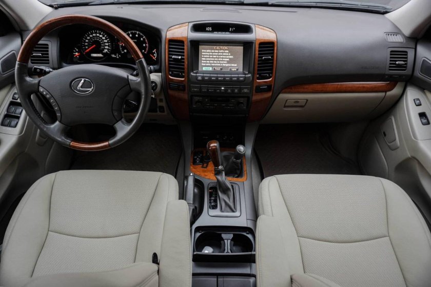 Lexus 470 GX 2005 салон