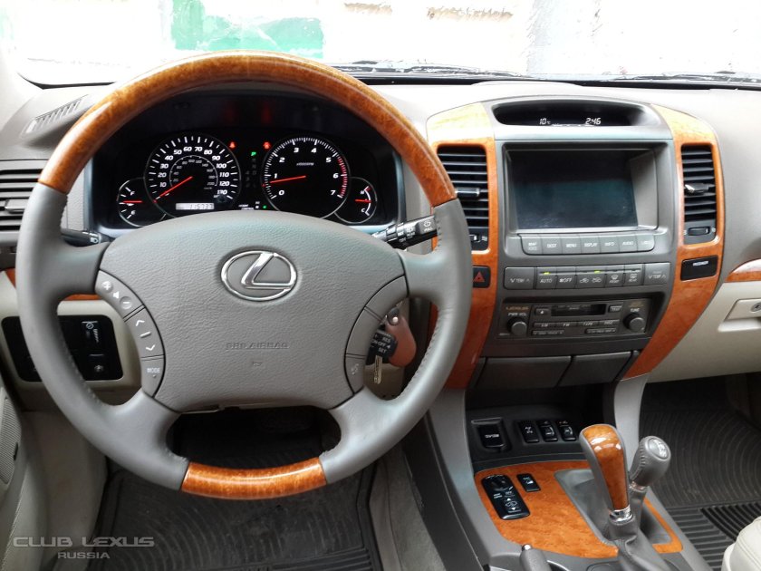 Lexus 470 GX 2005 салон