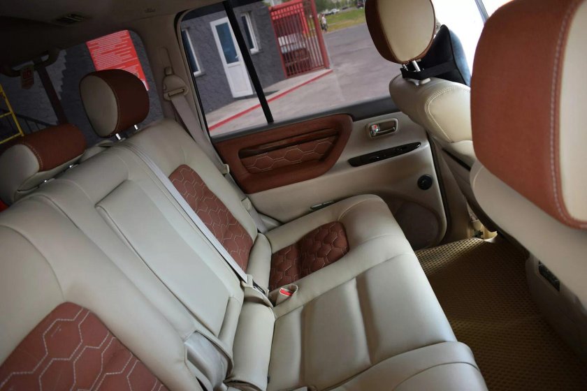 Lexus lx470 перетяжка салона