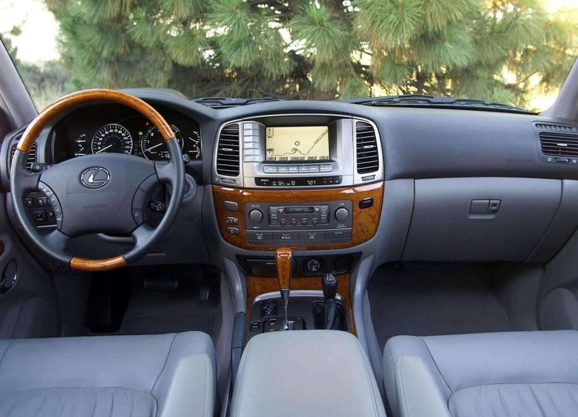 Lexus lx470 2007 салон