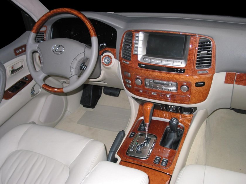 Lexus lx470 2007 салон