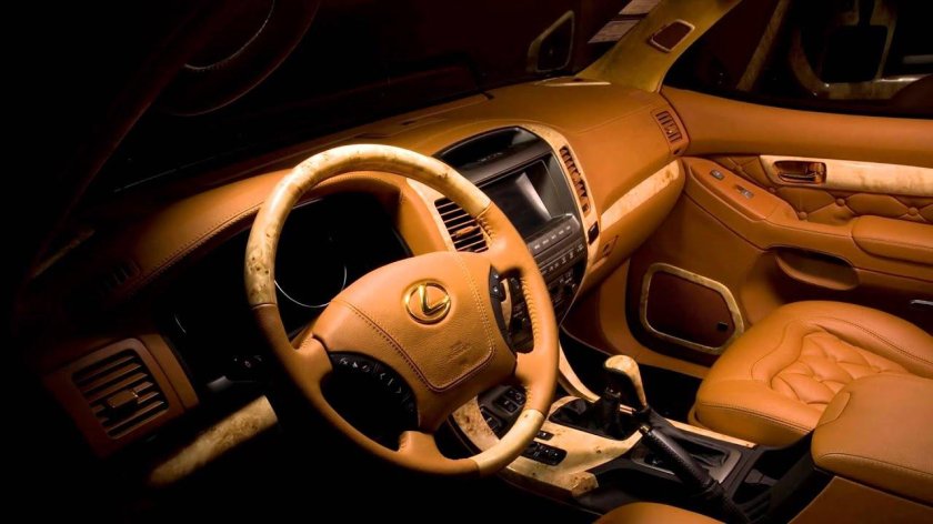 Тюнинг салона gx470