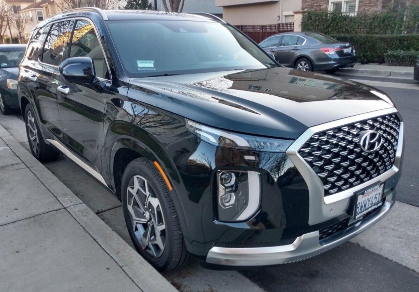 Хендай Палисад каллиграфия