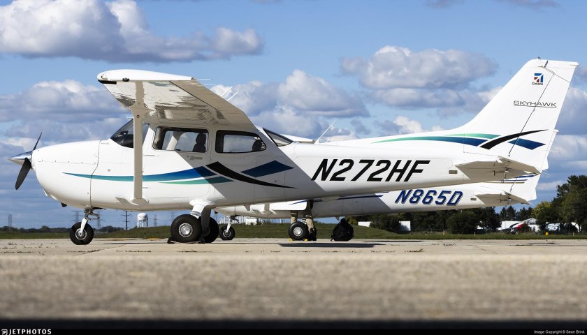 Самолет Цессна 172 радиоуправляемый