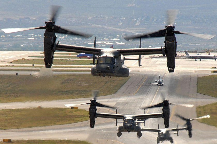 Вертолет Bell v-22 Osprey
