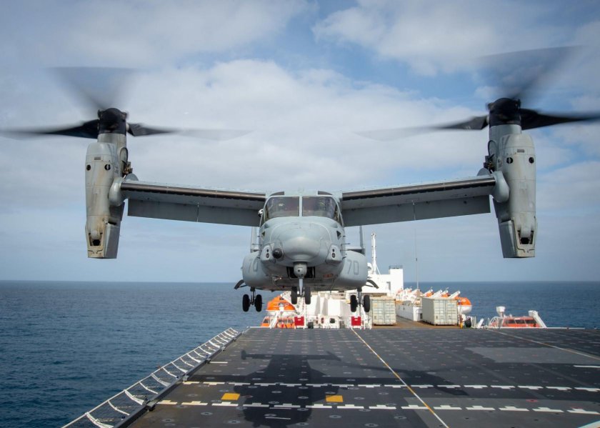 Конвертоплан Bell v-22 Osprey