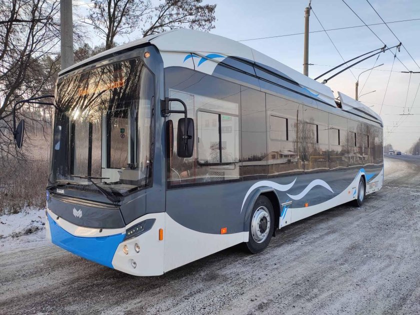Новый троллейбус БКМ 2022