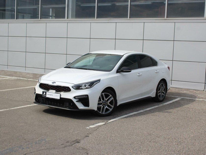 Kia Cerato 2020 белая