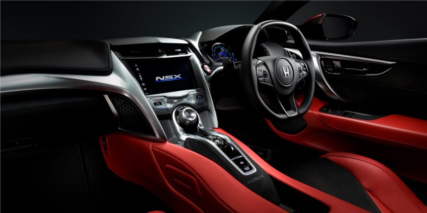 Honda NSX 2021 салон