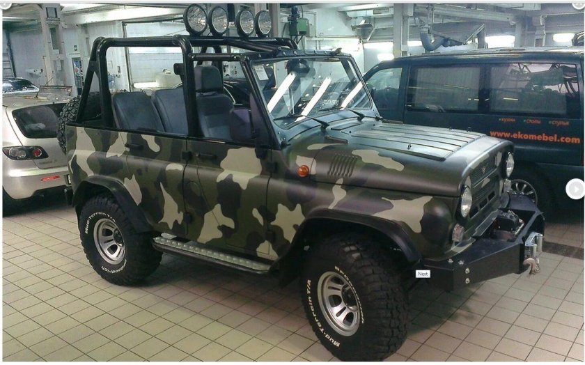 УАЗ 469 камуфляж