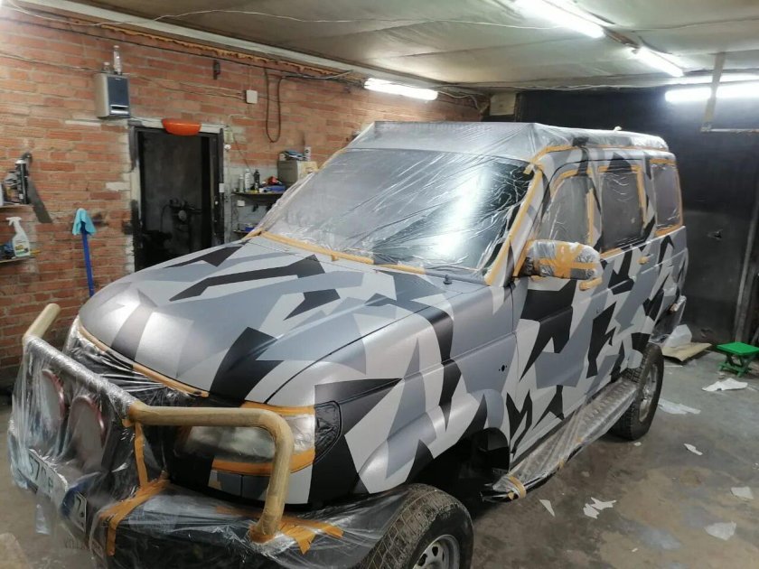 УАЗ Патриот пикап камуфляж