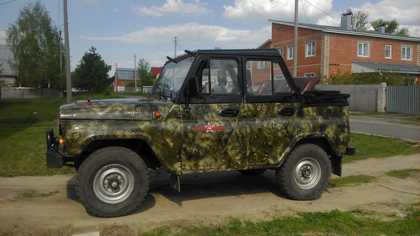 УАЗ 469 тентованный