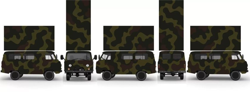 УАЗ 452 пиксель