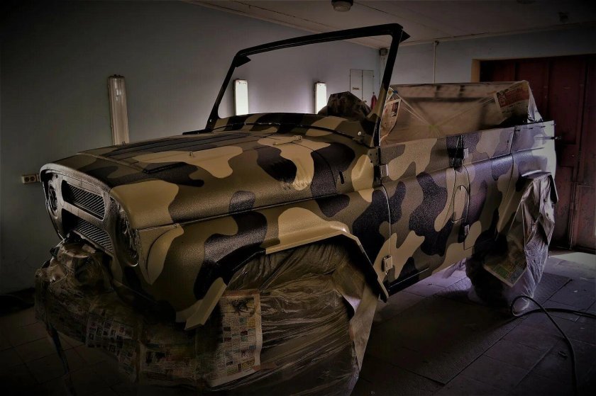 УАЗ 469 хаки Раптор