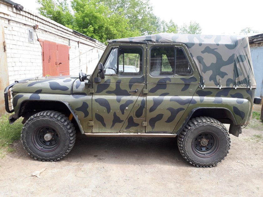 УАЗ 469 тентованный