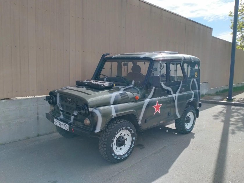 УАЗ Хантер камуфляж