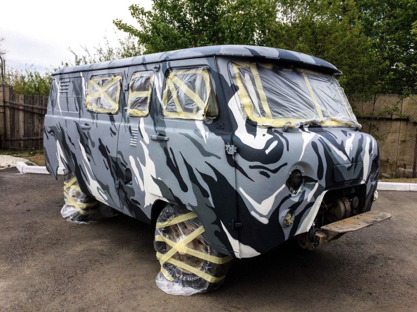 УАЗ Буханка камуфляж