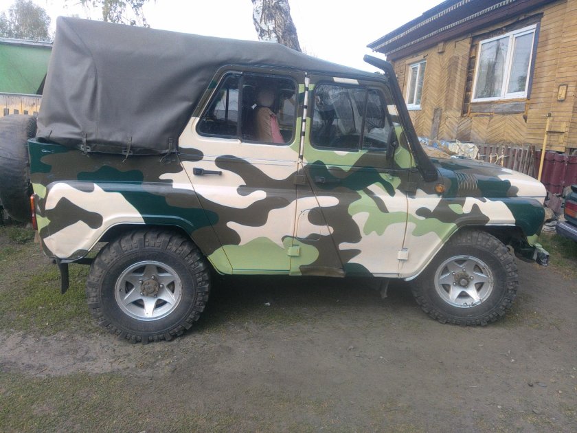 УАЗ 469 камуфляж