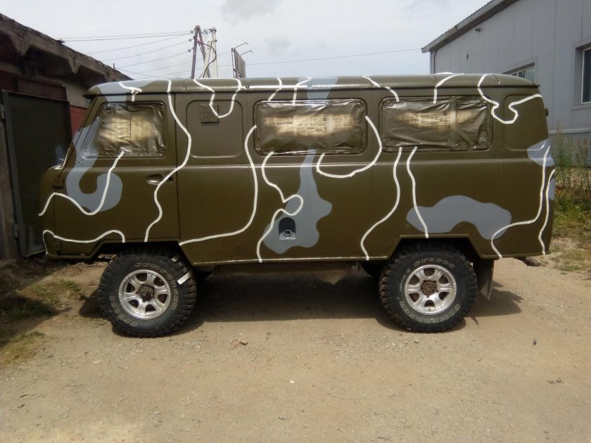 УАЗ 469 камуфляж