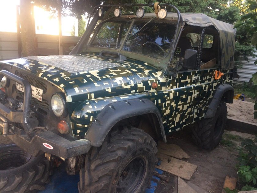 УАЗ 469 камуфляж