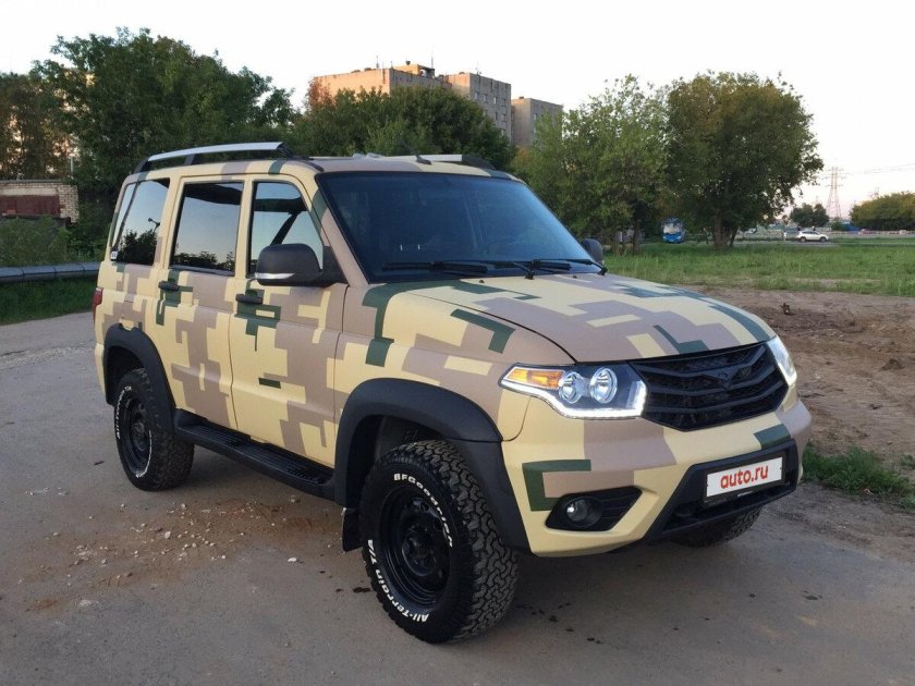 УАЗ Патриот Raptor камуфляж