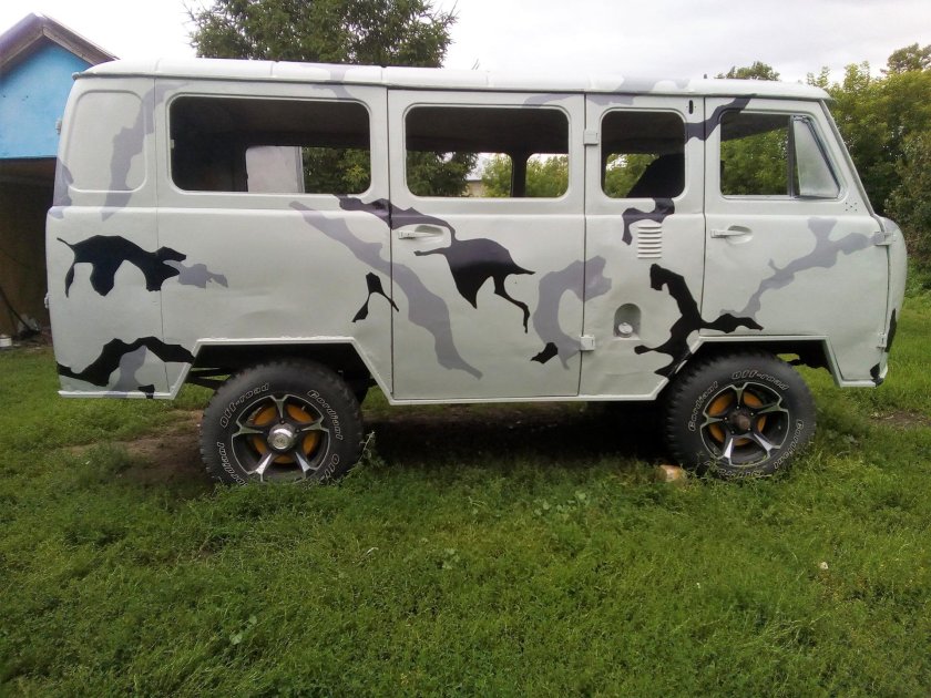 УАЗ 2206 камуфляж
