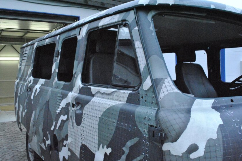 Камуфляж пиксель УАЗ 452