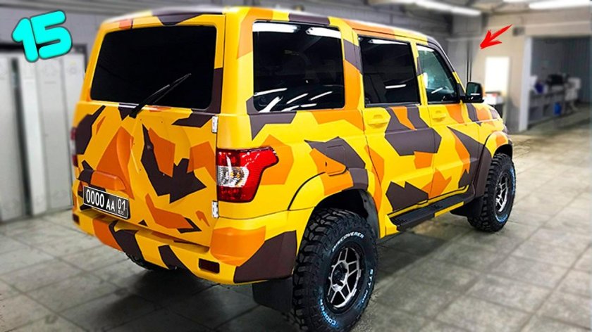 УАЗ Патриот хаки Раптор